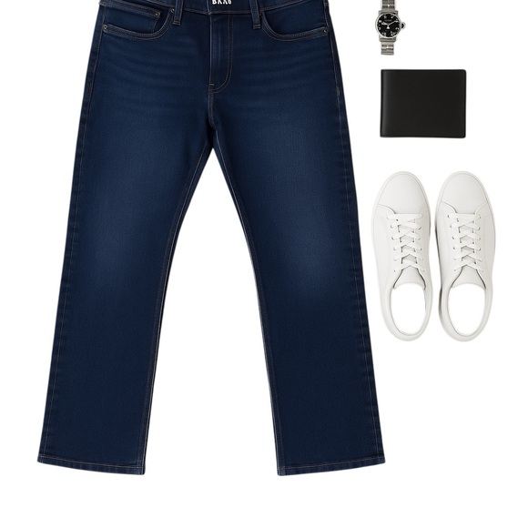 PAIGE Other - Paige Lennox Slim Fit Men’s Jeans Size 33 Dark Wash Premium Stretch Denim in EUC